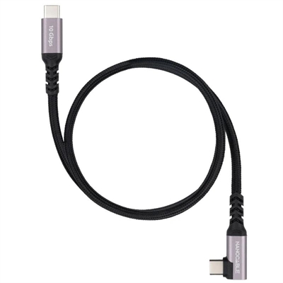 [APTAPC1249] Nanocable Cable USB-C 3.2 GEN2 Acodado 100W 2 M