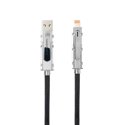 [APTAPC1246] Nanocable Cable USB-C+USB-A/M LIGHTNING+USB-C/M 2M