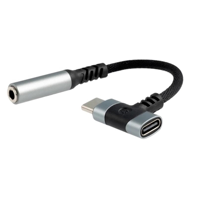 [AISCCI0780] Nanocable Cable Adap. USB-C/M-AUDIO3.5/H+USB/H