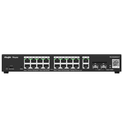 [NSWSAR0502] Reyee 20-Port Gigabit Smart POE Switch, 16 PoE/POE