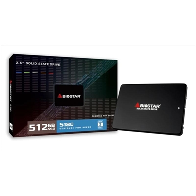 [IAIDSO0965] Biostar SSD S180 512Gb 2.5" SATA3 6Gb/s 512Mbs
