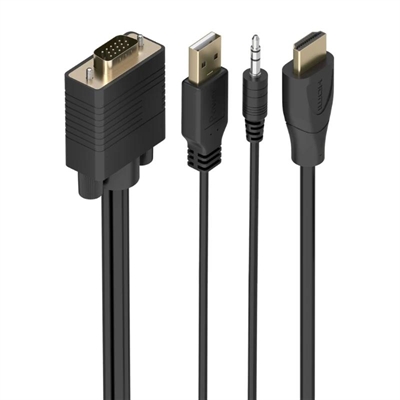[APTAPC1263] Aisens Cable Conversor HDMI a SVGA y Audio 2m