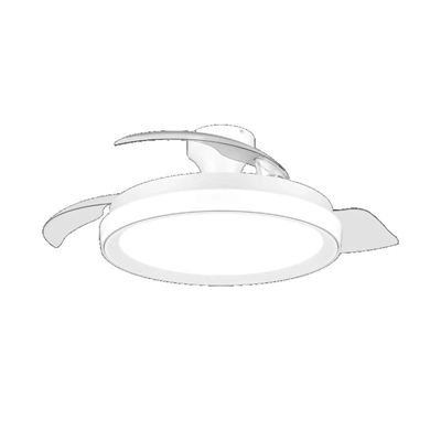[EPELIM0087] PHILIPS Ventilador techo Luz Bilss106c 28+35W Bl B
