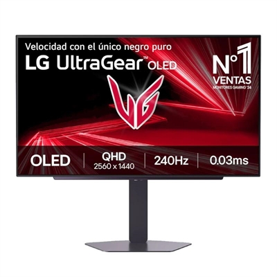 [FMOMLE1186] LG 27GX704A-B Monitor 27" OLED 240Hz 2HDMI DP