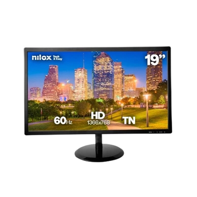 [FMOMLE1188] Nilox NXM19FHD22 Monitor 19" 60Hz VGA HDMI
