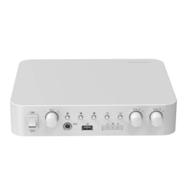 [MAUA200255] Hikvisión DS-QAE0A60G1-VB Amplificador BT USB Micr