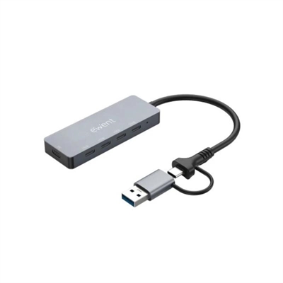 [AAOAUS0269] EWENT Hub Tipo C 3.2 Gen2 4 en 1