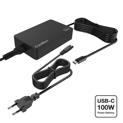 [AAOACR0319] CoolBox Cargador Portátil GAN USB-C 100W