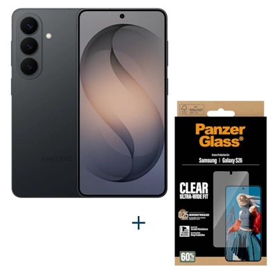 [NTETMO3267] Samsung Galaxy S26 5G 256Gb EE Black + Prot Panzer