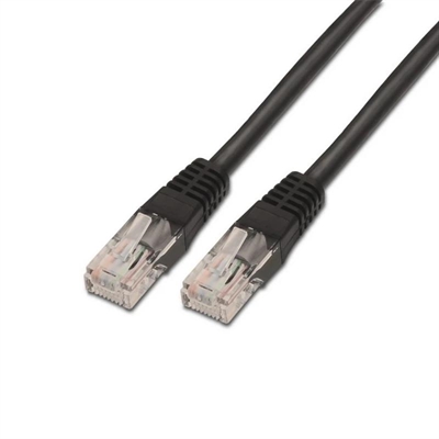 [ANEAHE1088] Aisens Latiguillo RJ45 CAT.6 UTP AWG24 negro 2.0m