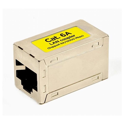 [ANEAHE1090] Gembird Acoplador LAN Cat. 6A blindado FTP