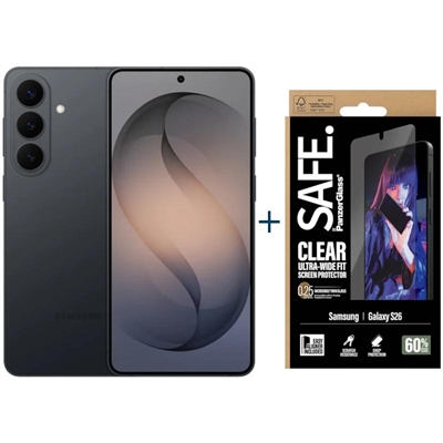 [NTETMO3272] Samsung Galaxy S26 256Gb 5G Black + Prot SAFE