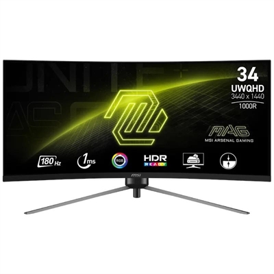 [FMOMLE1196] MSI MAG345CQRF E20 Monitor34"UWQHD 200hZ curv