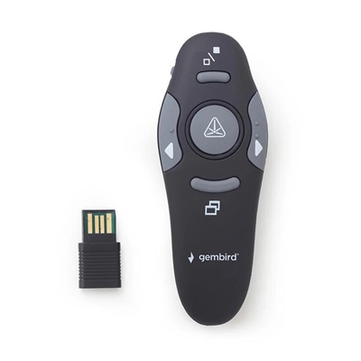 [FTRRIN0582] GEMBIRD Presentador inalámbrico láser adapt USB