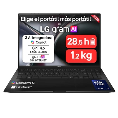 [PPOPOR7652] LG 16Z90TL-G.AU85BN U7-258V 32GB 512GB W11H 16"