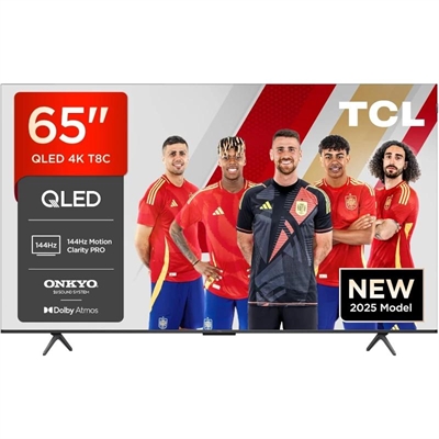 [MTVLED1077] TCL 65T69C TV 65" Qled 4K Google TV Onkyo