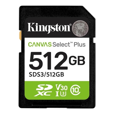 [MTMSDM0340] Kingston SDS3 microSDXC 512GB Gen3 150MB/s A1