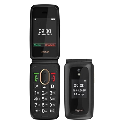 [NTETMM0089] Gigaset Móvil Senior GL795 4G 2.31" Negro + Base