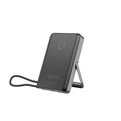 [AATBPT0401] Gembird Powerbank wireless15 W c/soporte  10000mAh