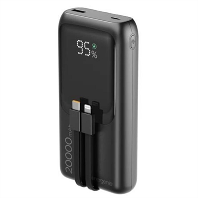 [AATBPT0402] Gembird Powerbank con cables 20W 20000 mAh