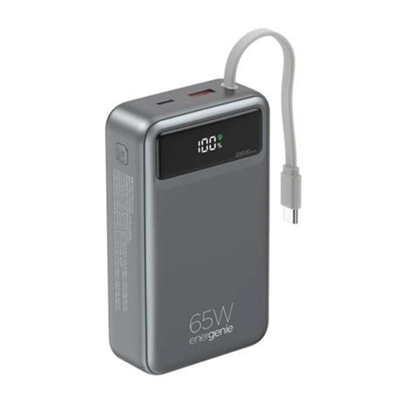 [AATBPT0403] Gembird Powerbank 65 W c/cable 20000 mAh