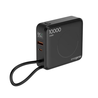 [AATBPT0398] Gembird Powerbank inalámbrico 10000 mAh Negro