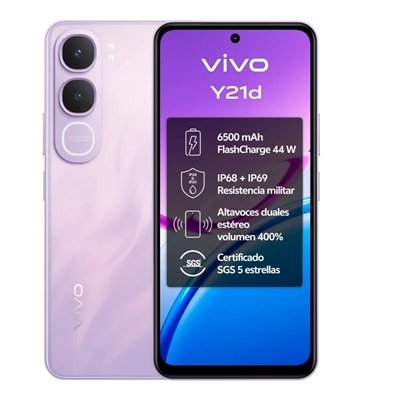 [NTETMO3310] VIVO Y21d 4Gb(+4) 128Gb 6.68" IP69 Lavanda Purple