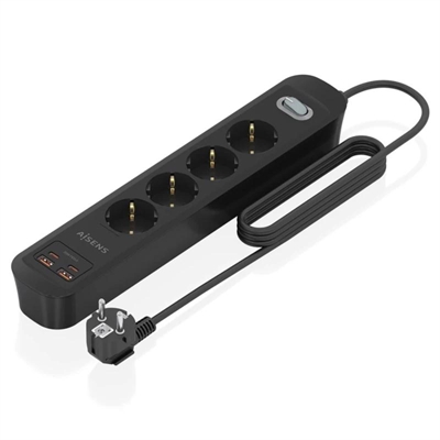 [AELREG0137] Aisens Regleta 4 tomas interruptor PD 2xUSBC 2xUSB