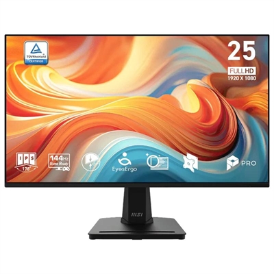 [FMOMLE1203] MSI MP251W E14L  Monitor 24.5" IPS 144h VGA HDMI