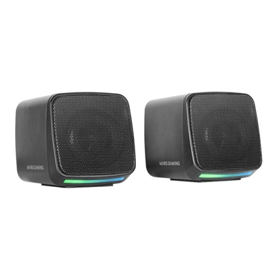 [MAUA200264] Mars Gaming MS-PRO Altavoces RGB Flow 10 W Negro