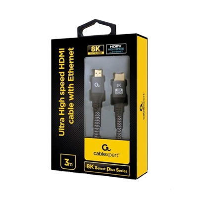 [AISCCI0800] Gembird Cable HDMI de ultra alta velocidad 8K  3m