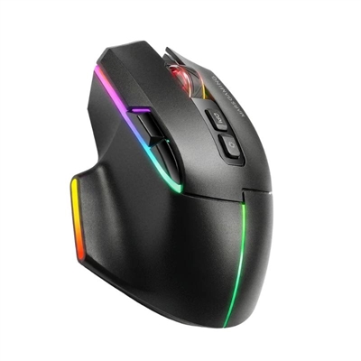 [FTRRIN0591] MARS GAMING Ratón Inalam. TRI-MODO 12000DPI Black
