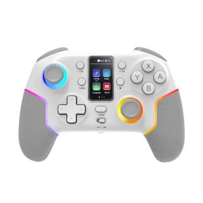 [AGAMAC0226] MARS GAMING Gamepad Tri-Modo LMGPV3W LCD Blanco