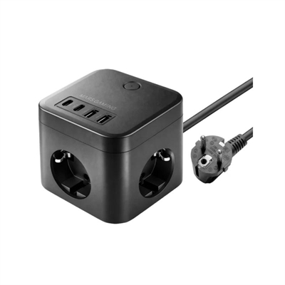 [AELREG0143] MARS GAMING REGLETA CUBO 35W Gan Negro