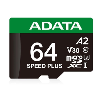 [MTMSDM0346] ADATA Speed Plus microSDXC UHS-I 64GB U3 V30 A2