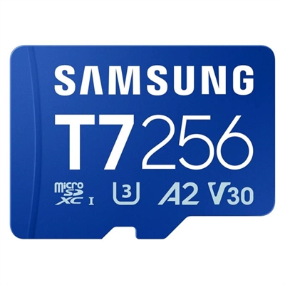 [MTMSDM0349] Samsung Micro SDXC T7 256GB clase10 U3 V30 A2