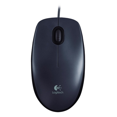 [FTRRCA0139] Logitech M90 ratón óptico 1000dpi USB negro