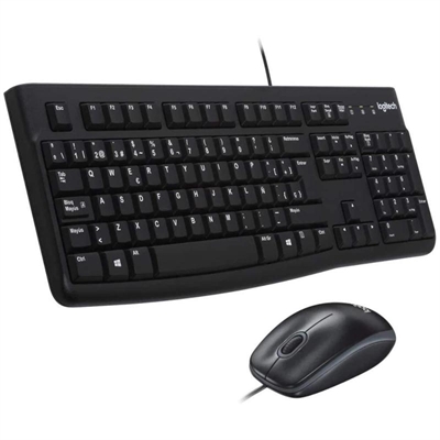 [FTRCTR0041] Logitech MK120 Teclado + Ratón óptico 1000dpi USB