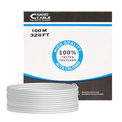 [ANEAHE0064] Nanocable Bobina Cable RJ45 CAT5 UTP Rigido 100M