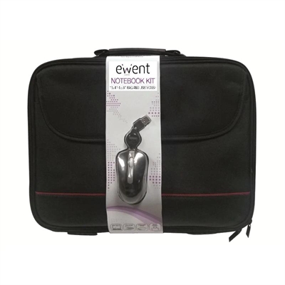 [AAOABT0416] EWENT EW2505 Bolsa portátil 15,6" + Ratón