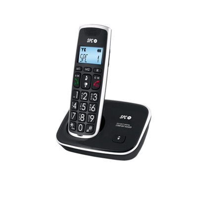 [NTETIN0016] SPC 7608N Telefono DECT CONFORT KAISER Negro