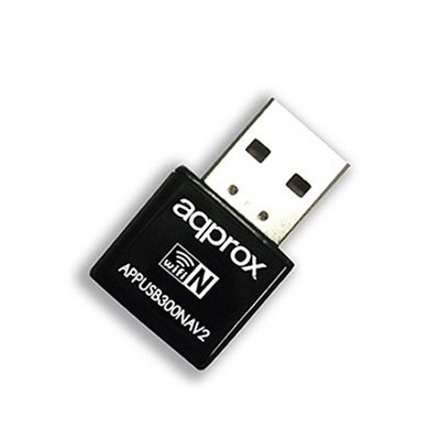 [NADAIN0151] approx APPUSB300NAV2 Tarjeta Red WiFi N300 Nano US