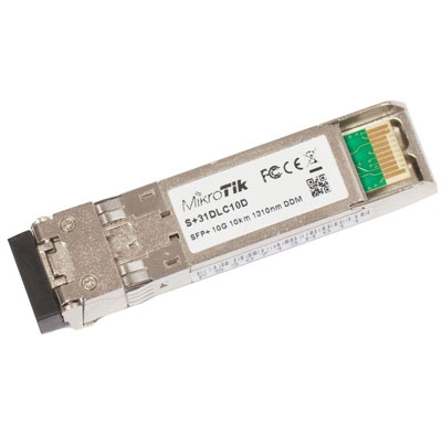 [NADACA0081] Mikrotik S+31DLC10D Módulo Fibra SFP+ MonoMod 10Km
