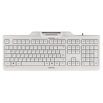 [FTRTUS0207] Cherry Teclado+Lector Chip Integrado (DNIe) Blanco