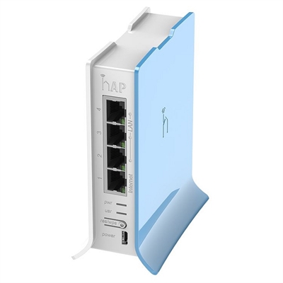 [NROINA0146] MikroTik RB941-2nD-TC hAP Lite 4x10/10 2.4GHz L4