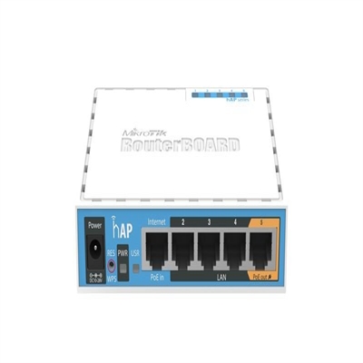 [NSWPAC0176] MikroTik RB951Ui-2nD hAP 5x10/100 2.4GHz L4