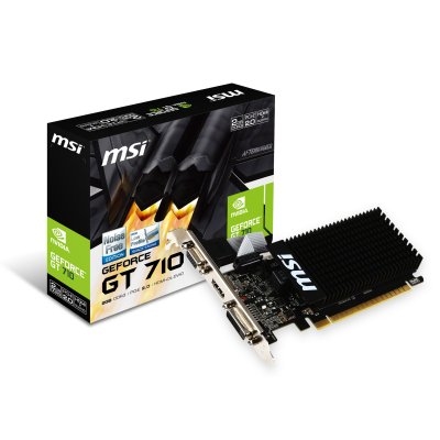[ITGPE30206] MSI VGA NVIDIA GT 710 2GD3H LP 2GB DDR3