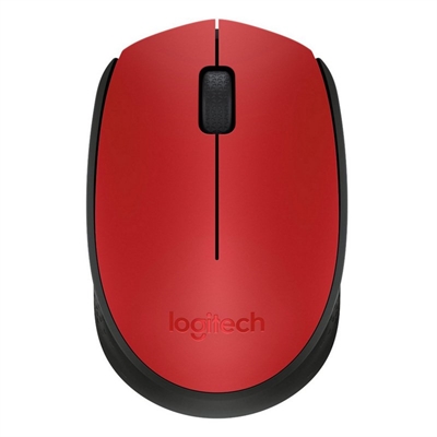 [FTRRIN0324] Logitech M171 Ratón Inalámbrico 1000 dpi Neg/Rojo