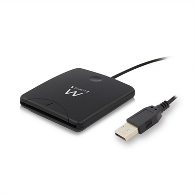 [FLTLCH0025] EWENT EW1052 Lector Tarjetas USB2 DNI/Sanitaria