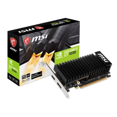 [ITGPE40001] MSI VGA NVIDIA GT 1030 2GHD4 LP OC 2GB DDR4